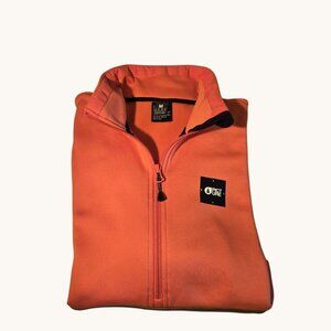 Women's M "Picture Organic" 1/4 zip Polartec stretch fleece mid-layer jacket